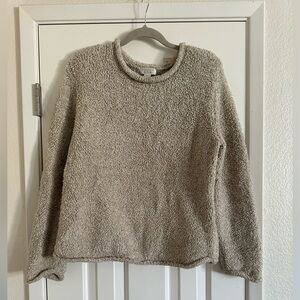 Christopher & Banks Beige Textured Knit Top